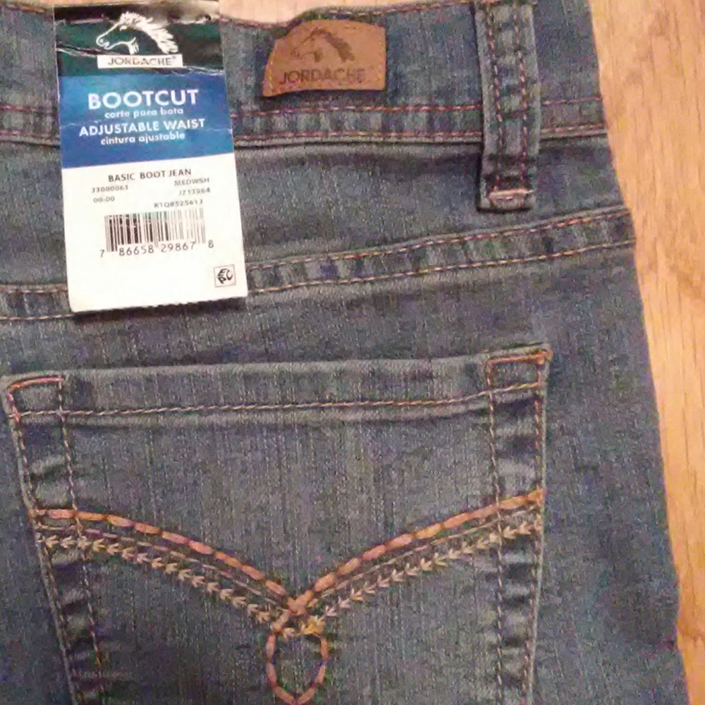 Jordache boot cut denim jeans